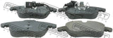 Febest 2301-TIGF Pad Kit, Disc Brake, Front (With Anti Squeal Shim)