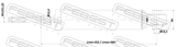 Febest 02110-013R Rear Shock Absorber Gas.Twin Tube