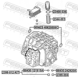 Febest 2399-004 Oil Casing Drain Plug