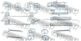Febest 1204-TUC2WDR-KIT Brake Shoe Fitting Kit