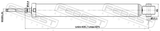 Febest 02110-007R Rear Shock Absorber Gas.Twin Tube