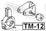 Febest TM-12 Front Engine Mount