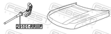 Febest 29101-RRIII Cable Assembly Hood Lock Control