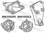 Febest BMM-F30N20RH Right Engine Mount (Hydro)