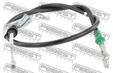 Febest 05100-TRBRH Parking Brake Cable, Right