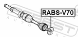 Febest RABS-V70 Ring ABS