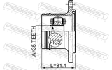 Febest 3211-ESCIV Inner CV Joint