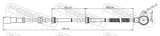 Febest 10606-002 ABS Sensor Front Right