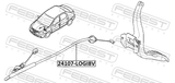 Febest 24107-LOGI8V Throttle Cable