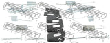 Febest 0204-F15ER-KIT Brake Shoe Fitting Kit