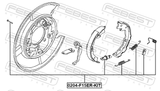 Febest 0204-F15ER-KIT Brake Shoe Fitting Kit