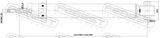 Febest 12110-006R Rear Shock Absorber Gas.Twin Tube