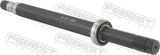 Febest 1612-205 Axle Half Shaft Left 24X478X27