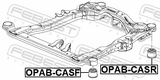 Febest OPAB-CASF Subframe Front Bushing