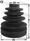 Febest 0115-KDJ95T Boot Inner CV Joint Kit 96X114X28