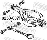Febest 0230-007 Cam