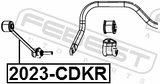 Febest 2023-CDKR Rear Stabilizer Link / Sway Bar Link