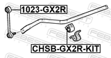 Febest 1023-GX2R Rear Stabilizer Link / Sway Bar Link