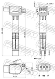 Febest 03640-002 Ignition Coil