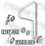 Febest FDDS-001 Crankshaft Pulley