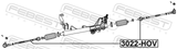 Febest 3022-HOV Steering Tie Rod