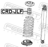 Febest CRD-JLF Front Shock Absorber Jounce Bumper