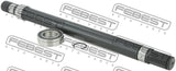 Febest 1812-A17DTRH Axle Half Shaft Right 25X444X34
