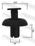 Febest 88570-107 Retainer Clip