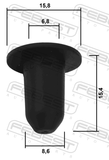 Febest 88570-168 Retainer Clip