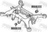 Febest BMAB-056 Rear Differential Bushing