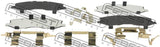 Febest 0203-Z50F Disc Brake Clip Set