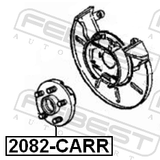 Febest 2082-CARR Rear Wheel Hub