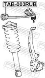 Febest TAB-003RUB Bushing, Front Upper Control Arm