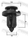 Febest 88570-116 Retainer Clip