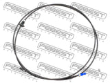 Febest 0199-HCASV40 Cable Assembly Hood Lock Control