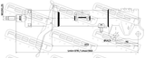 Febest 04110-007FL Shock Absorber Front Left Gas.Twin Tube