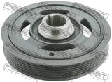 Febest HDS-K24A Crankshaft Pulley K24A