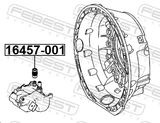 Febest 16457-001 Oil Guide Pipe
