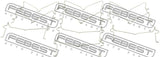 Febest 0103-002-PCS10 Anti-Rattle Spring, Disc Brake Pads PCS 10