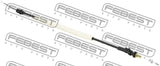 Febest 23104-B7RV2 Outer Door Lock Cable