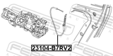 Febest 23104-B7RV2 Outer Door Lock Cable