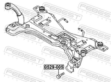 Febest 0529-005 Suspension Arm Bolt W/ Washer