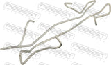Febest 0303-001-KIT Anti-Rattle Spring, Disc Brake Pads (Set Of Two)