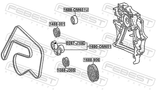 Febest 1690-OM651 Belt Tensioner
