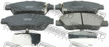 Febest 0301-GEF Pad Kit, Disc Brake, Front - Kit (With Anti Squeal Shim)