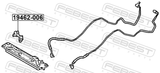 Febest 19462-006 Thermostat 93°C