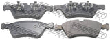 Febest 1601-164F Pad Kit, Disc Brake, Front