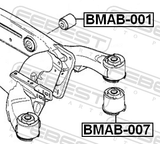 Febest BMAB-001 Rear Crossmember Bushing