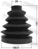 Febest 0117-074 Boot Outer CV Joint Kit 108.5X131X29