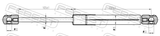 Febest 05117-005 Trunk Gas Strut (With End Damping) L273/420N